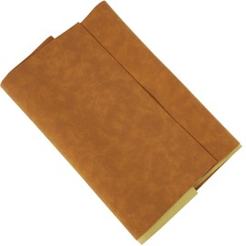 levylisa 35x135cm Brown Frosted Faux Leather Sheet Soft Faux Suede Fabric Synthetic Material PU for Chair Furniture Vinyl Upholstery Fabric