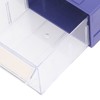 Drawer Storage Box 205x135x78mm Modular Stackable Plastic Parts Organizer with