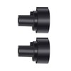 Ciuouient 2Pcs Replacement Knobs,Black,Plug and Play