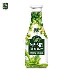 Nokchawon [녹차원] 그린티 카페베이스(녹차시럽) 450g [Green Tea One] Green Tea Cafe Base (Green Tea Syrup) 450g
