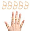 Clcyricher Finger Supporters, Set of 5 Sizes, Finger Splints, Finger