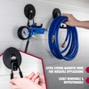 POPPSTAR 2 Magnetic Garage Hooks (Round Ø 88 mm, Pulling