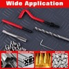 LEONTOOL 30 Pieces M8 x 1.25 Helicoil Thread Repair Kit,