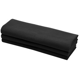 GARIELLA 6 Black Tea Towels Made of 100% Cotton / 70 x 50 cm / Hand Towel / Kitchen Towel / Dish Cloth / Cleaning Cloth / Black