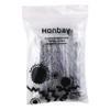 Honbay 40pcs 40 Pin Single Row Male and Female Pin