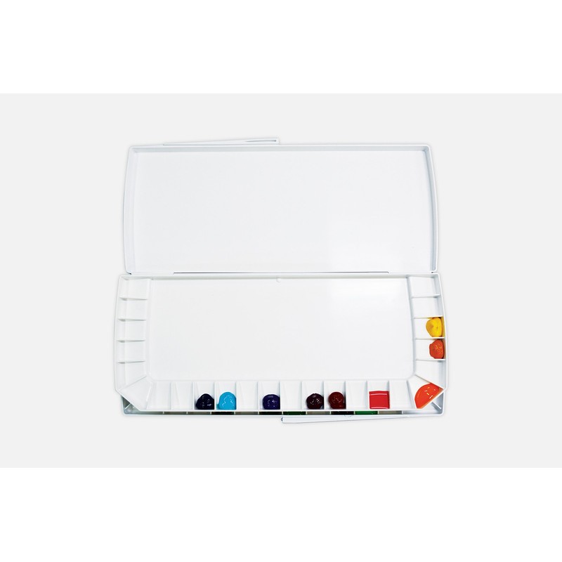 Mijello Watercolor Palette MWP-1740 Double Decker 40 Wells 370x180x30mm (14.56
