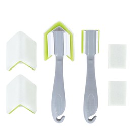 ROLLINGDOG Paint Pad Set - 6PC Corner Painting Tool Trim Paint Edger Tool with Replacement for Walls,Detail Painting,Trim