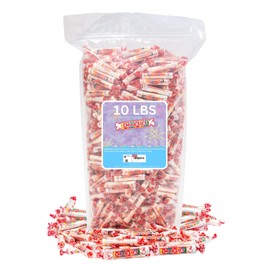 Smarties Candy Bulk Rolls Original Flavor - Gluten & Vegan Free - Classic Sweetness From Family Owned Company Since 1949, Peanut Free & Dairy Free - Perfect Halloween Candy - 10 Pound Bag