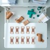 10Pcs Brown Elastic Bandage Clips Adhesive Bandages Wrap Clips Stretch