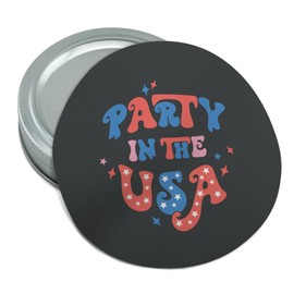 Graphics & More Party in the USA Round Rubber Non-Slip Jar Gripper Lid Opener