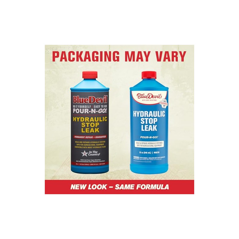 BlueDevil Products Hydraulic Stop Leak – 32 oz | Restores