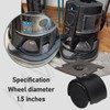 MWEDP for Rexair Rainbow Vacuum 40 mm Dolly Wheel/Plate Assembly