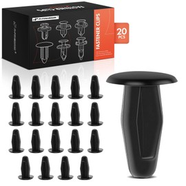A-Premium 20 PCS Car Retainer Fastener Push Pin Clipsingle Head Compatible with Nissan Sentra 1990 Frontier 1998-2004 Maxima 1990-2003 Xterra 2000-2001 240SX 1995-1998 NX 1991-1993 Pulsar NX