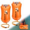 T6 2x Orange TPU Swim Buoy 15L - Adjustable Waist