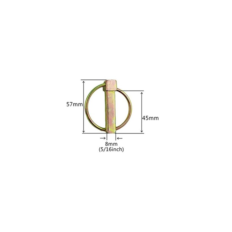 4.5mm x 36mm Lynch Pins, Cotter Pin Lock Retaining Pins