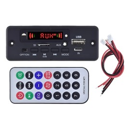Reproductor Audio Mp3 Bluetooth Usb Micro Sd Fm 2x3w 5v-32v