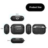 AKABEILA Case for AirPods Pro 2019 Case Cover with Carabiner