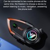 Panlouting Bluetooth 5.0 Headphone Helmet Intercom for Motorcycle | 800