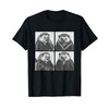 Funny Hedgehogs Rockers Animals Rock Music Emo Punk Band T-Shirt