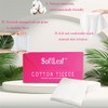 SoftLeaf - Disposable Face Towel, Lint-Free Cotton Face Towelettes, Soft