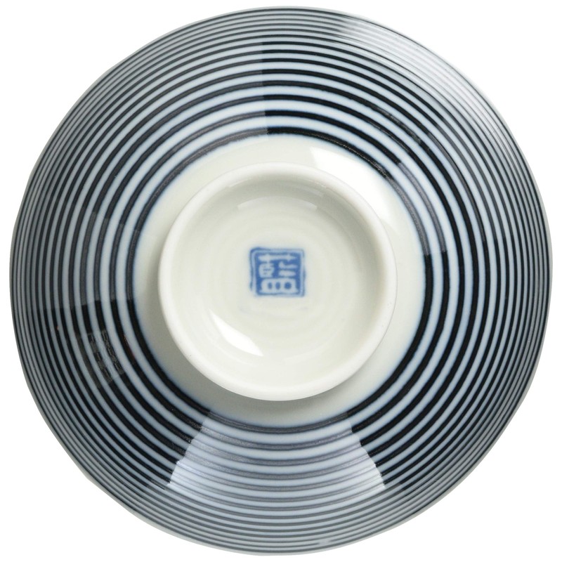 Mino Ware Lightweight Rice Bowl, Approx. 5.1 inches (13 cm),