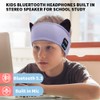 Joythink Kids Bluetooth Headband Headphones Sleep Mask Wireless Earphones Built