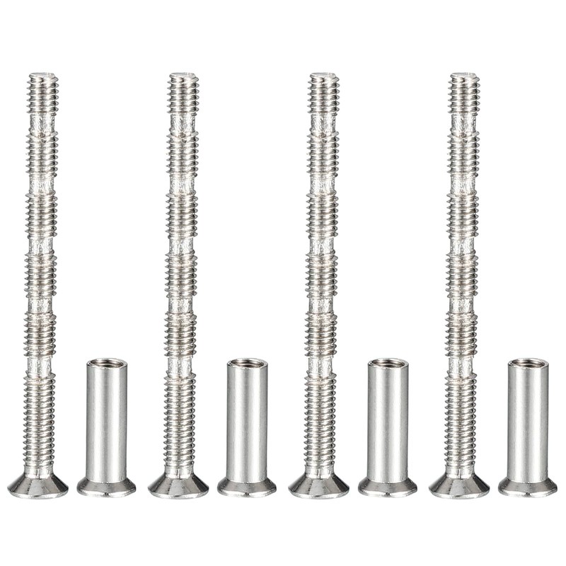 PATIKIL Cabinet Handle Screws M4 x 50mm, 4 Set Break