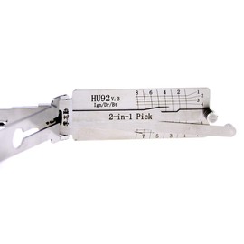 TPM Go HU92 2-in-1 Pick,Car Key Reader,Lock Pick Decoder for Auto