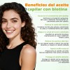 Aceite De Biotina Natural 150ml Crecimiento Del Cabello