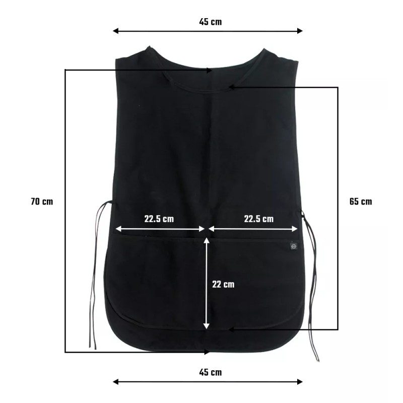 Dilitools Mandil Para Maestra Escolar Talla G Paquete 4 Piezas