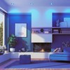 ledscom.de RIR Ceiling Recessed Spotlight Mounting Frame Black Matt Square
