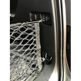 EACCESSORIES EA Rear Trunk Organizer Cargo Net for GMC Acadia 2017-2023 – Envelope Style Cargo Net for SUV - Premium Mesh Elastic Car Trunk Organizer Vehicle Carrier Storage–Compatible with GMC Acadia