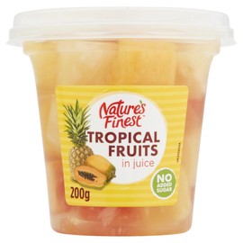 Nature's Finest | Tropical Fruits in Juice | 200g | Sharing Pot | (4 Pots)