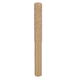 Diamond Brazed Profile Wheel Router Bits Straight Shank Golden for Cutting of Stone Marble and Granite(6.35 * 7 * 65mm)
