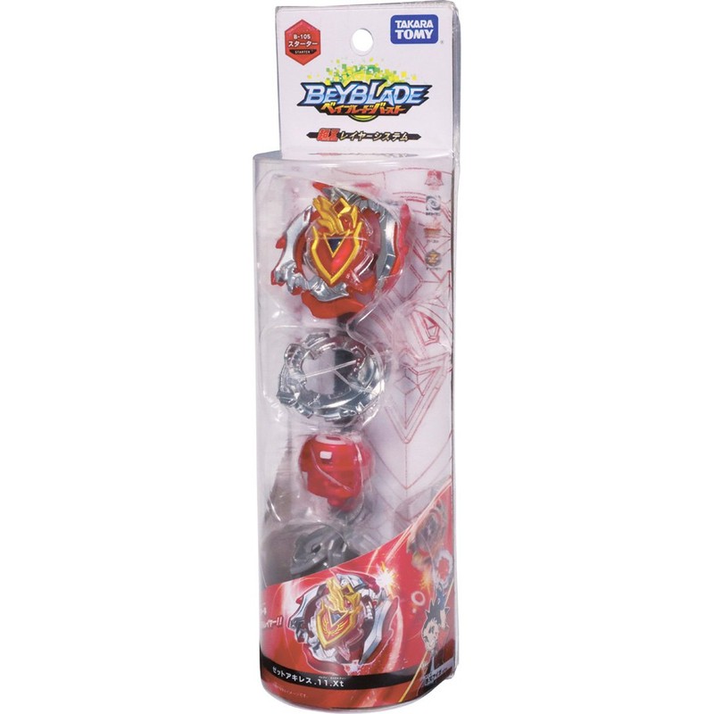 Beyblade Burst B-105 Starter Zet Achilles .11.Xt