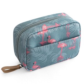 YOOAEFRTY Makeup Pouch, Large Capacity, Makeup Pouch, Storage Pouch, Cosmetics Storage, Women's, Vanity Pouch, Portable, Cosmetic Bag, Nylon Bag, Travel, Business Trip, Lightweight, Waterproof,