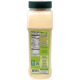 Rani Organic Ground Garlic (Lahsun Powder) 16oz (1lb) 454g PET Jar ~ All Natural | Gluten Friendly | Vegan | NON-GMO | Kosher | No Salt or fillers | Indian Origin | USDA Certified Organic