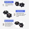 SHULLIN Pack of 20 Star Grip Nuts M5 Clamping Knob