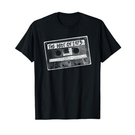 Vintage Cassette Tape Shirt Best of 1973 Born Birthday Gift T-Shirt