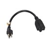 Nema 5‑15P to 5‑20R Adapter 14AWG Heavy Duty 15 Amp