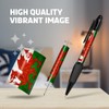 1x Black Ballpoint Pen (Photo Insert) - Distressed Wales Welsh