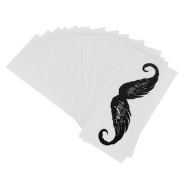 PACKOVE 20Pcs Nose Hair Waxing Stickers for Gentle Hair Removal Protective Beard Stickers for Sensitive Skin for DIY Grooming and Beard Styling