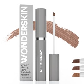 Wonderskin Wonderskin Eyebrow Tint - Wonder Blading Brow Stain & Go Masque, Long Lasting Brow Tint, Transfer Proof and Smudge Proof Eyebrow Stain (Blonde)