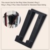 AMTHKNO Video Doorbell Vinyl Siding Mounting/Adapter Angle Adjustment Plate W/Hardware,