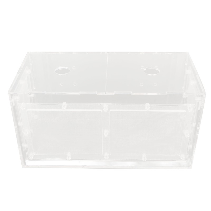 Fish Breeding Isolation Box Transparent Mesh Side Fish Tank Incubator