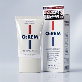 Ton-orum [Golden Cliff] Tone-orum Penta Collagen Tone-up Sun Cream Exercise Activity Exclusive 40ml, 1 Piece / [골든클리프] 톤오름 펜타 콜라겐 톤업 선크림 운동 엑티비티 전용 40ml, 1개
