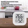 OPPERD Mini Thermo-Hygrometer Thermometer, Digital Room Thermometer, Indoor Thermo-Hygrometer, Bedroom,