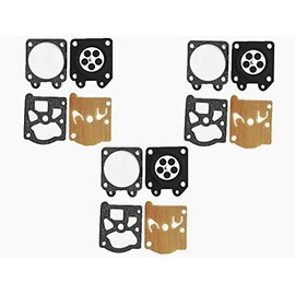 TSUCIA Compatible with Walbro WT and WTA Cabs, Compatible with Repair Replacement Parts, Diaphragm Set (3 Sets)