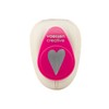 Vaessen Creative 21435-011 Craft Paper Punch Medium, Long Heart, for