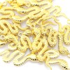 Lind Kitchen 20PCS Snake-Shape Charms Pendants Accessory Mixed Smooth Metal